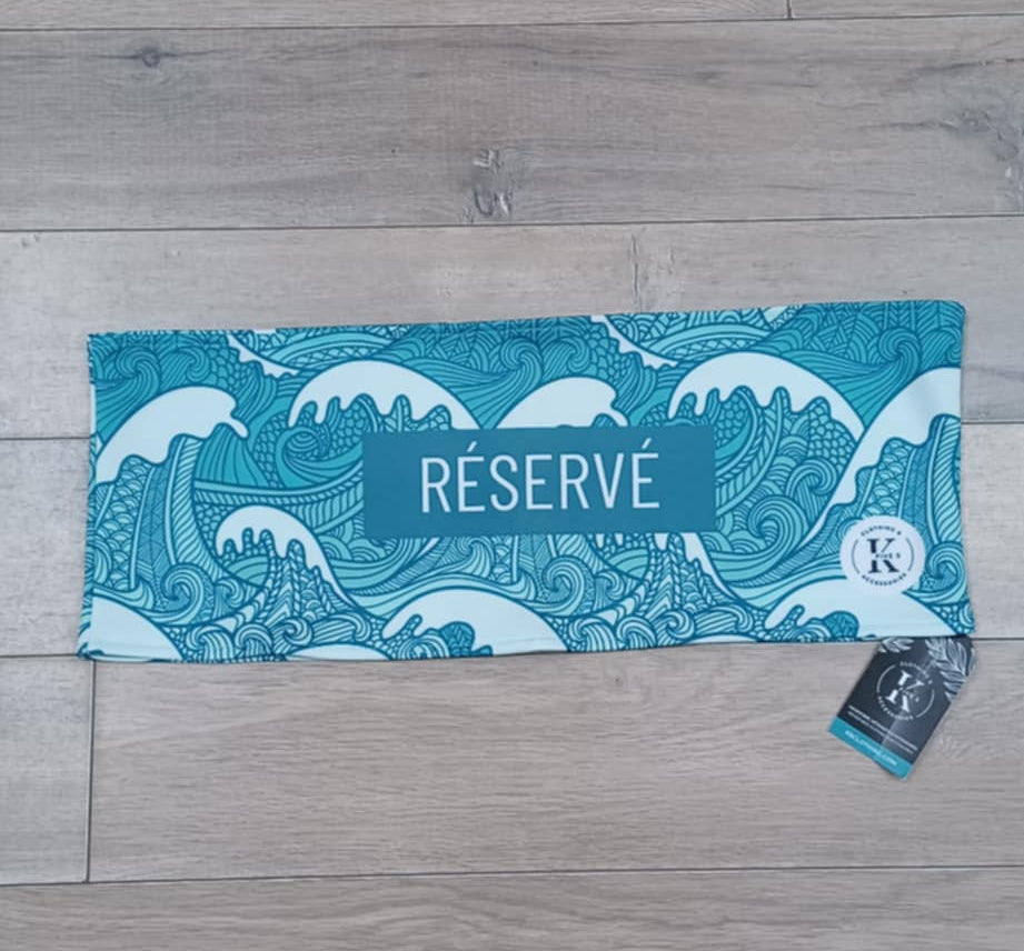 Bandeau de chaise réservé - Surf