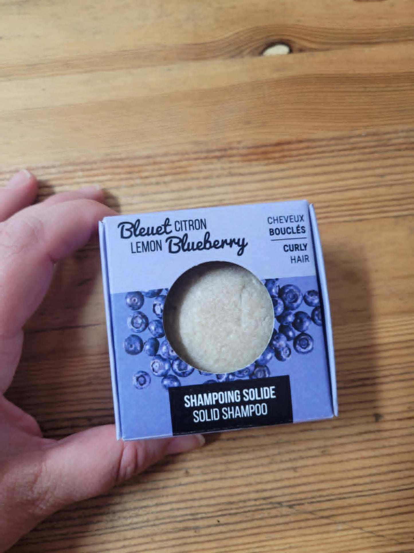 Shampoing en barre Bleuet et Citron