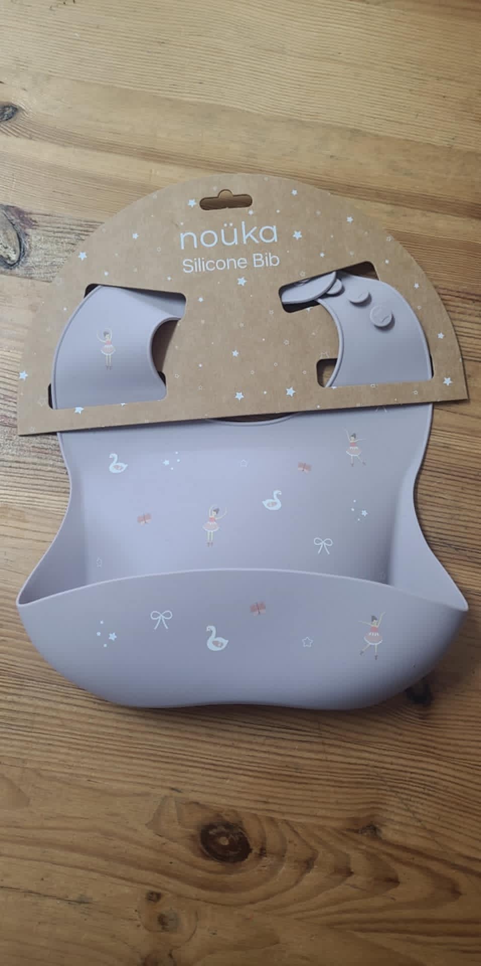 Bavette en silicone - Ballerine | Noüka