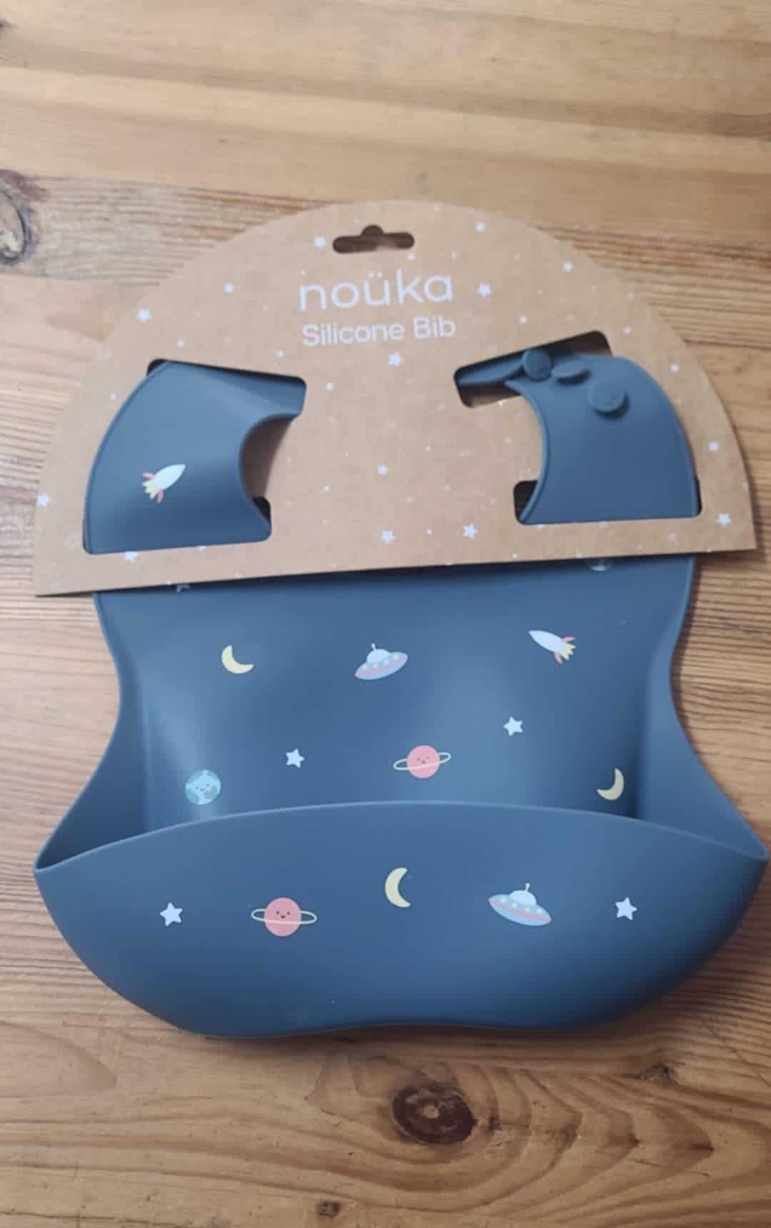 Bavette en silicone - Espace | Noüka