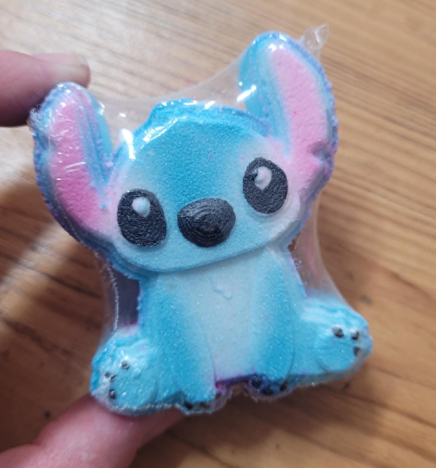 Bombe de bain moussante Personnage bleu