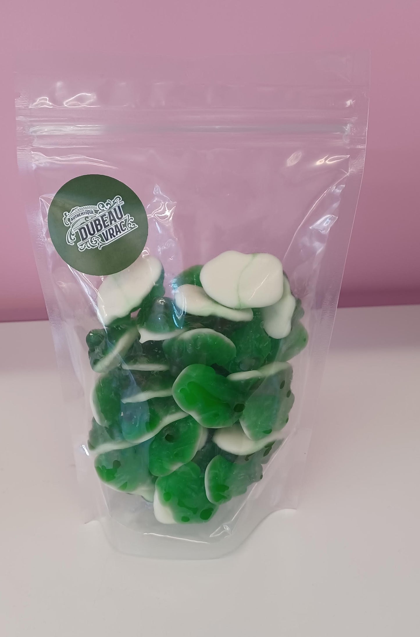 Bonbons Gummies Grenouilles Vertes
