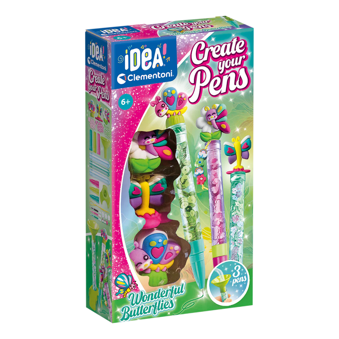 CRÉE TES STYLOS - PAPILLON