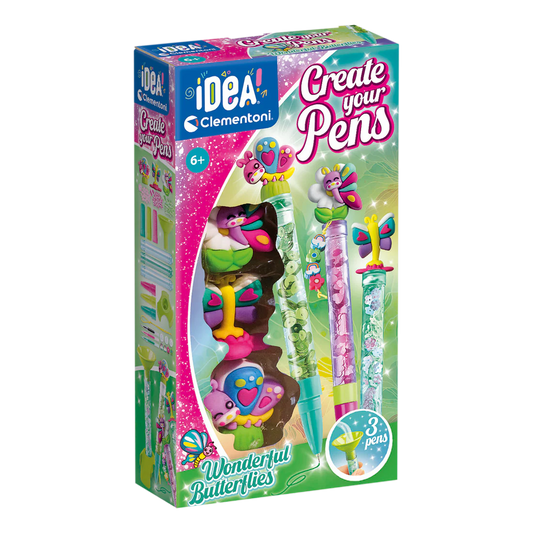 CRÉE TES STYLOS - PAPILLON