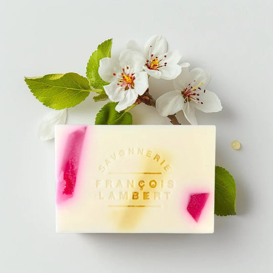 François Lambert - Savon au lait de brebis - Miel et fleurs de pommier