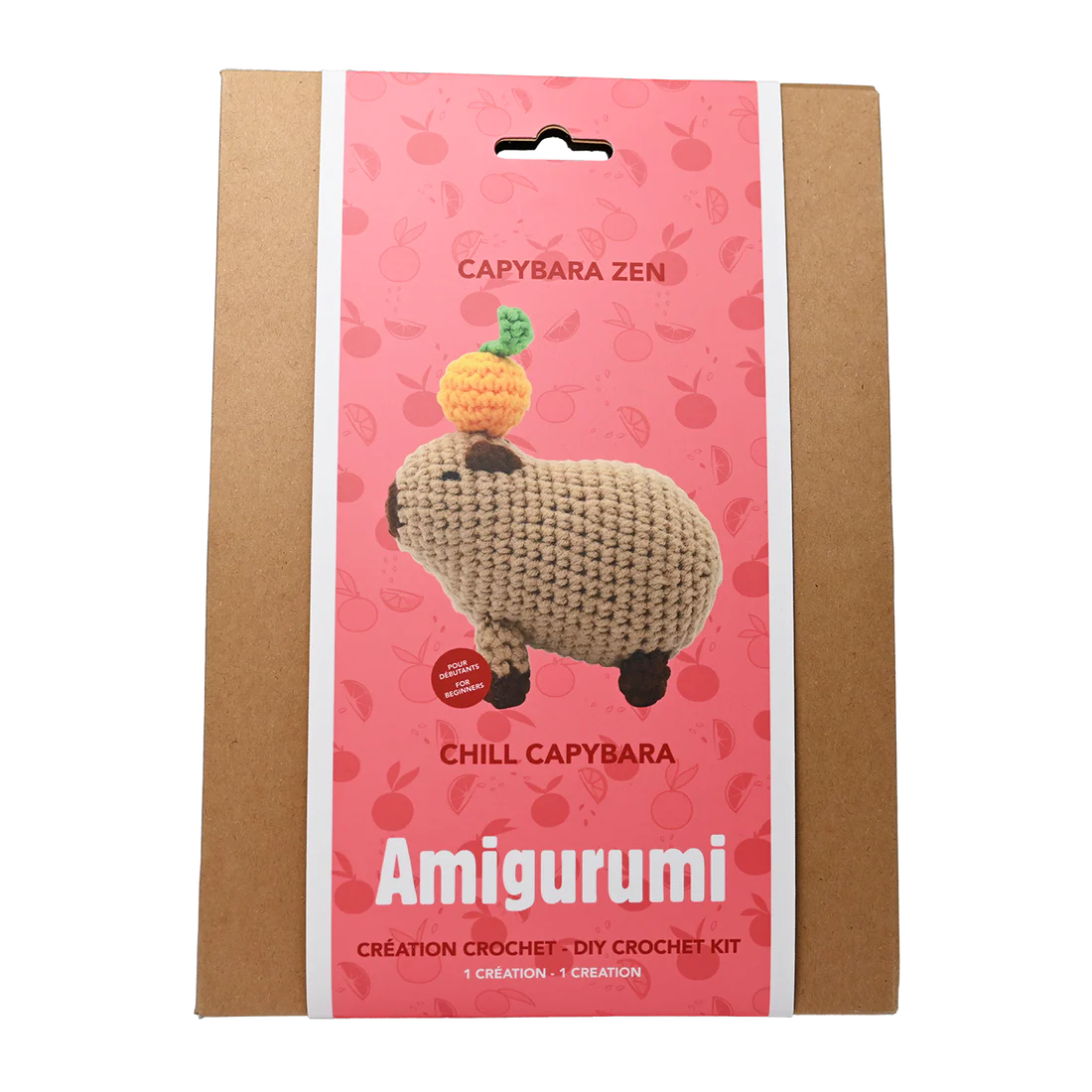 KIT DIY CROCHET – CAPYBARA ZEN