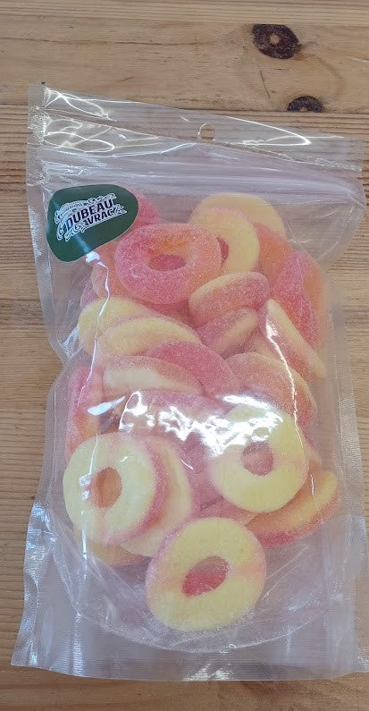 Bonbons Anneaux à la pêche