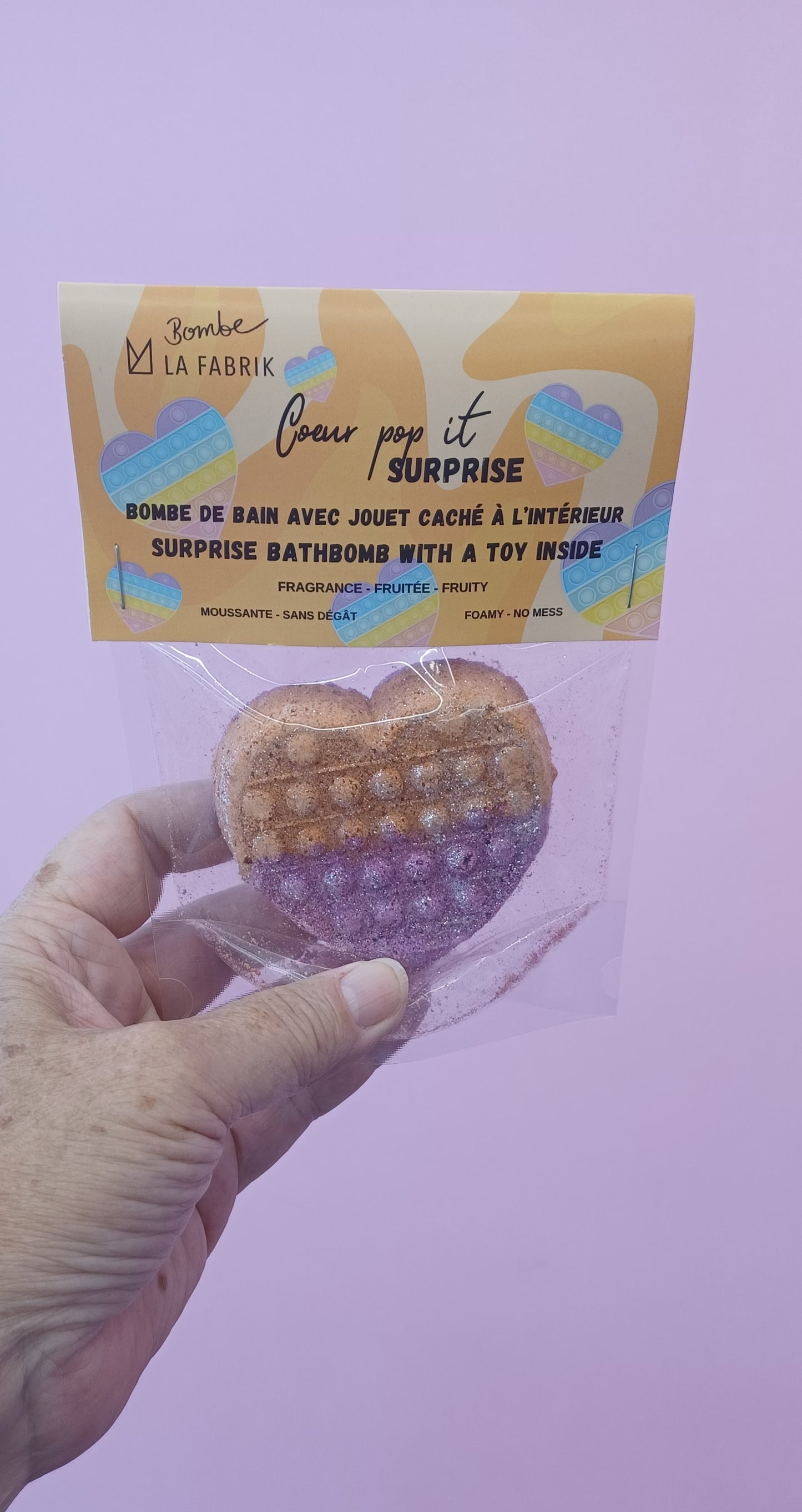 Bombe de bain surprise - Popit