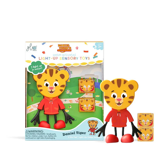 Glo-Pals Jouet de bain activé par l'eau - Daniel Tiger