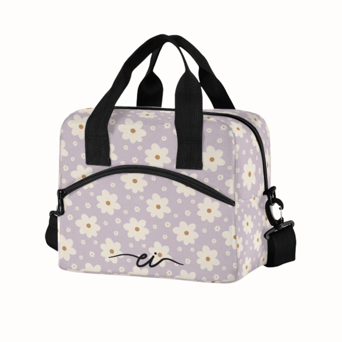 Boîte à lunch XL (marguerite lilas)