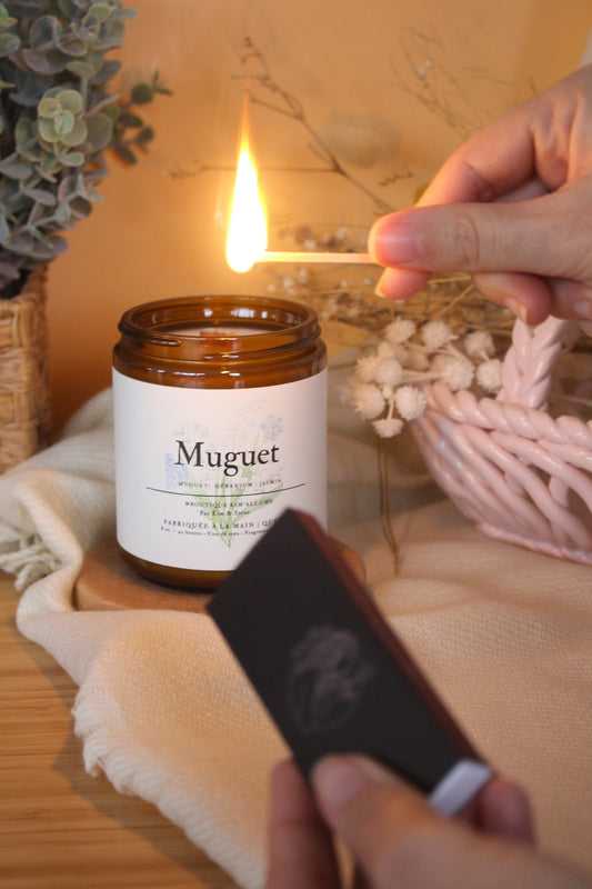 Chandelle muguet