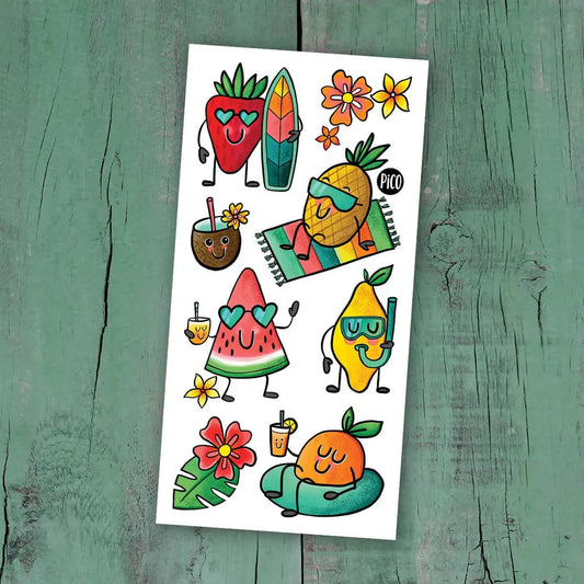 Fruits à la plage