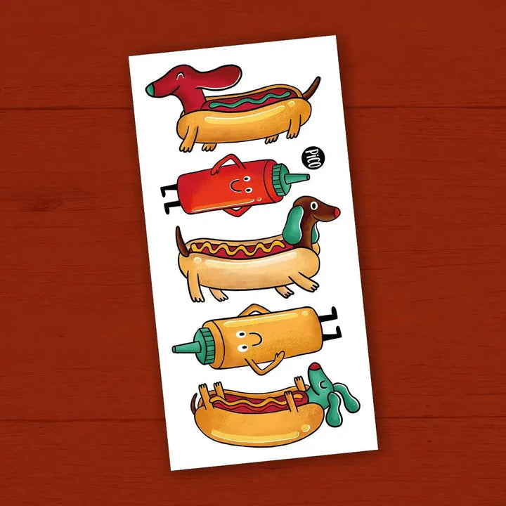 Ketchup le chien saucisse