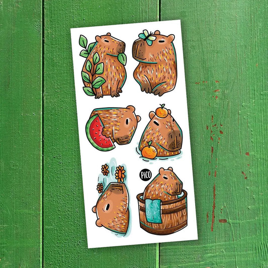 Les paisibles capybaras