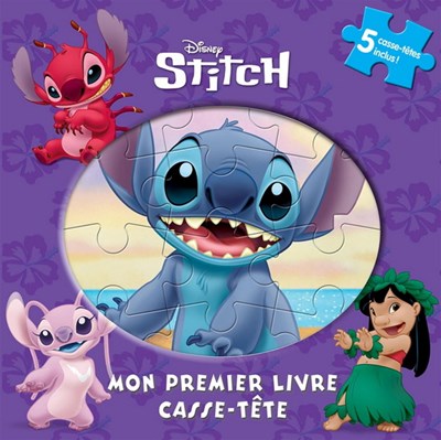 Disney stitch : mon premier livre de casse-tête