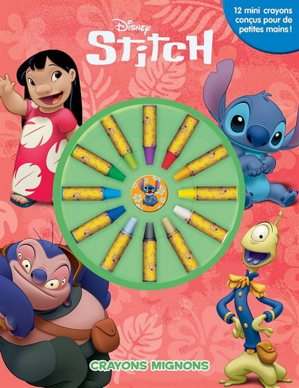 Disney Stitch : crayons mignons