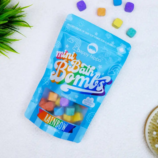 Arc-en-ciel - Mini Bombes de Bain - Sac Cadeau
