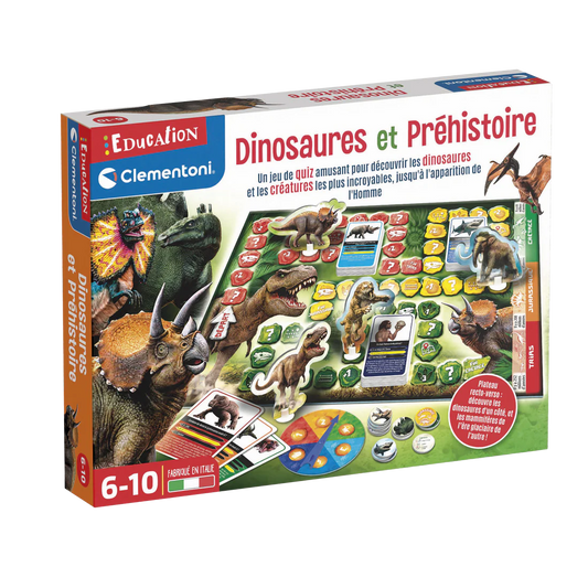 ÉDUCATION - DINOSAURES ET PRÉHISTOIRE