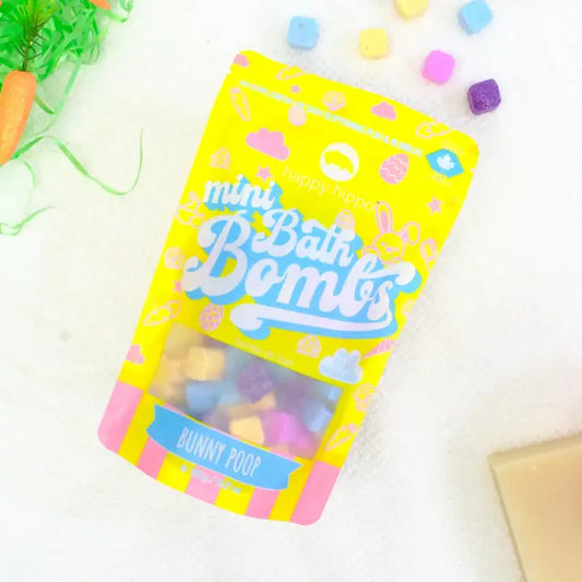Crottin de lapin - Mini bombes de bain - Sac cadeau