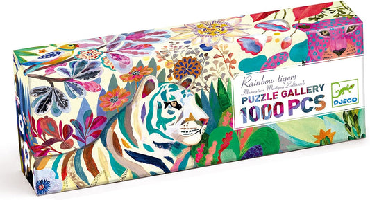 DJECO Rainbow Tigers Gallery Grand puzzle