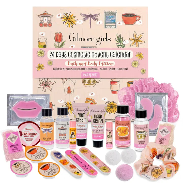 Calendrier de l'Avent cosmétique Gilmore Girls de 24 jours