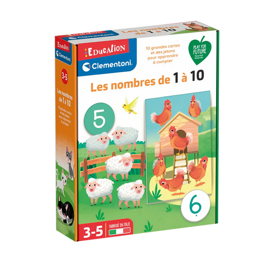 EDUCATION - LES NOMBRES DE 1 À 10
