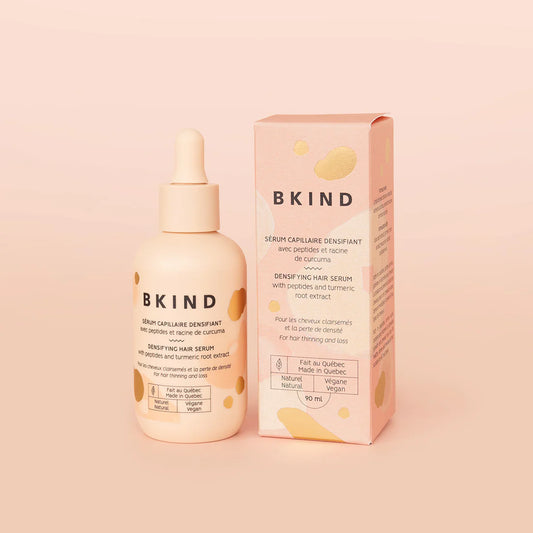Sérum capillaire densifiant avec peptides et racine de maca