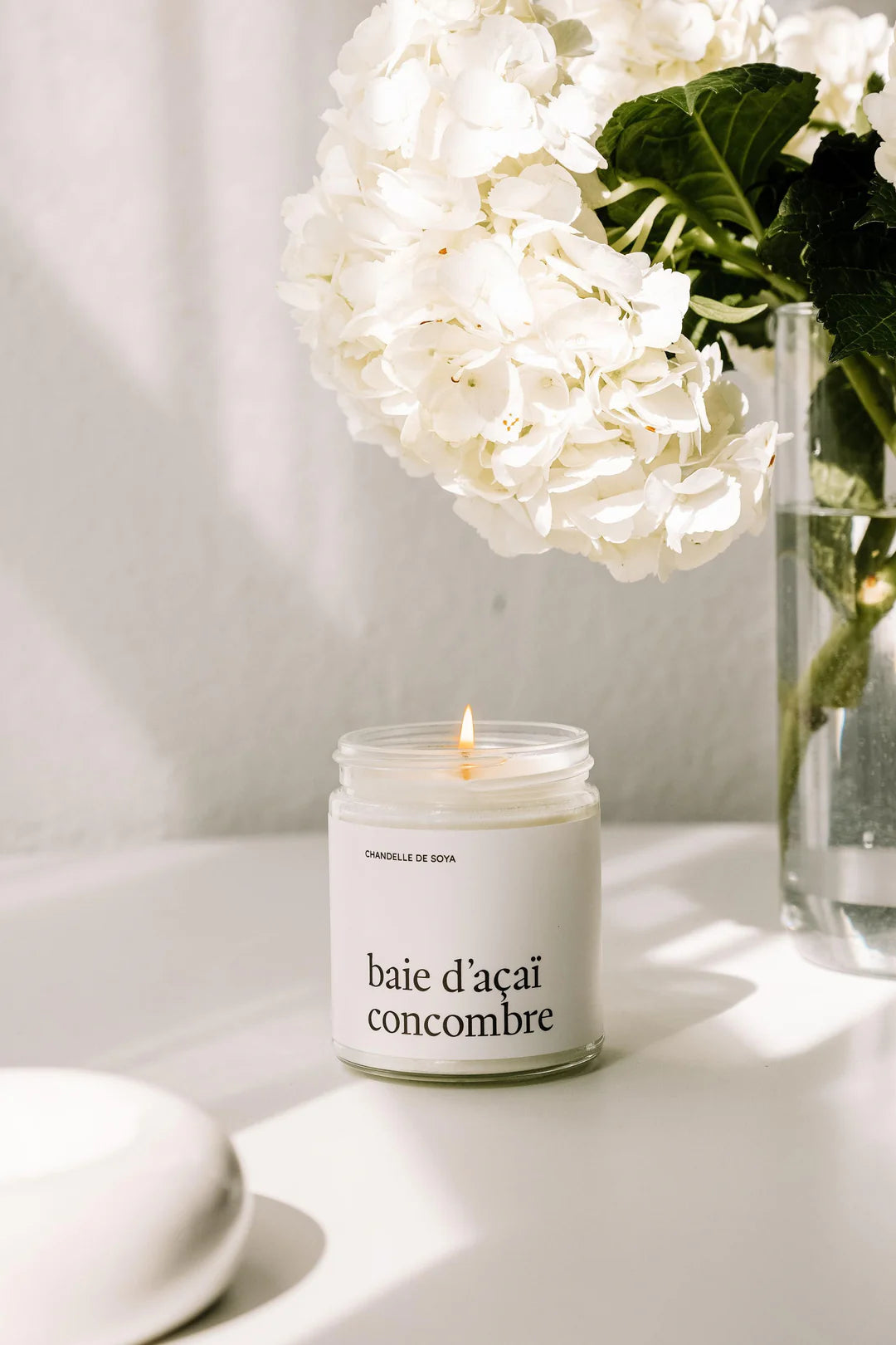 CHANDELLE DE SOYA - Baie d'açaï concombre