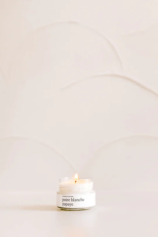 CHANDELLE DE SOYA - Poire blanche papaye