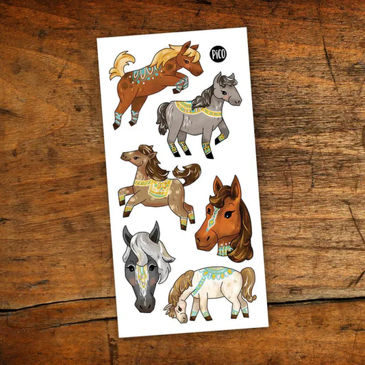 Les chevaux sauvages