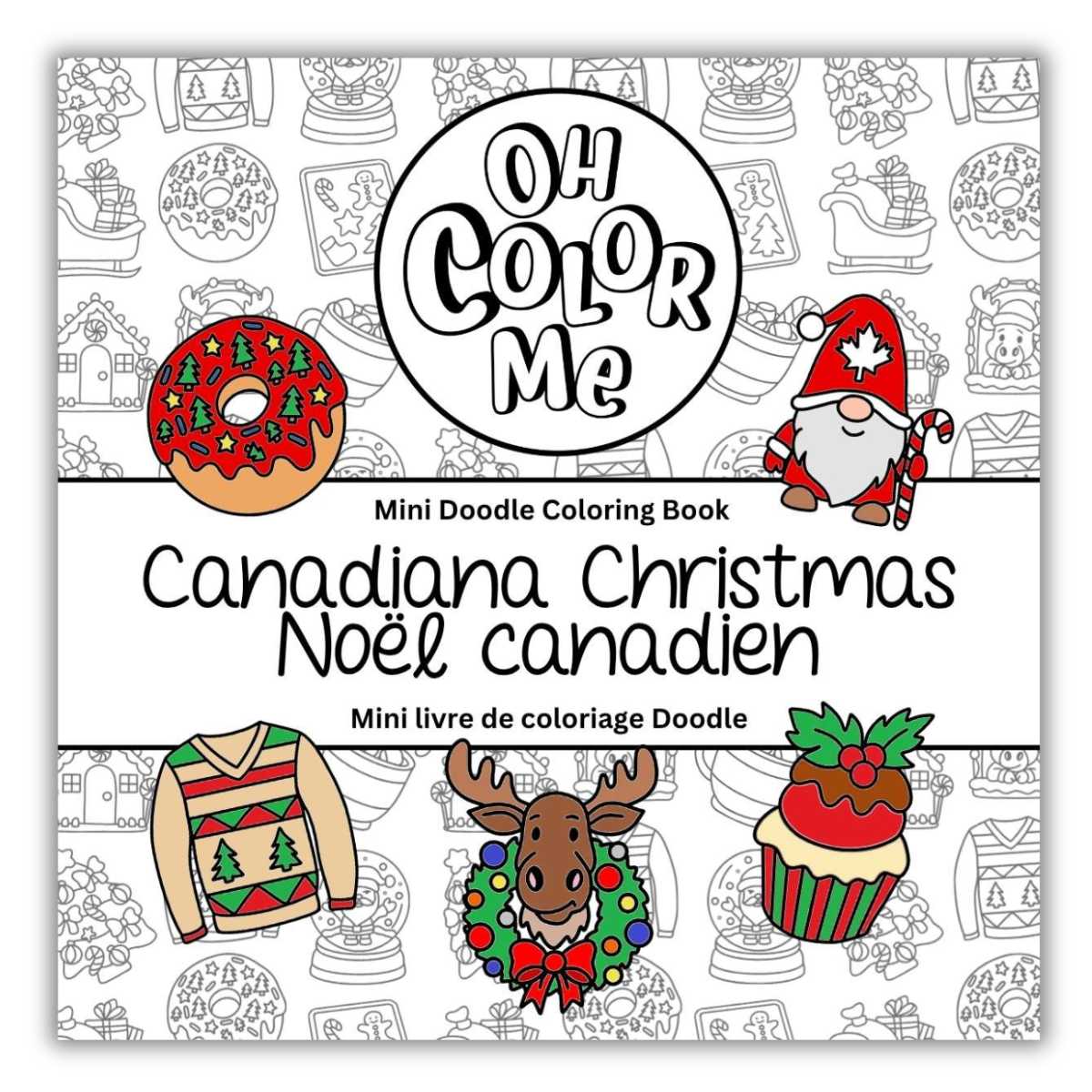 Livre de coloriage de Noël – Noël canadien