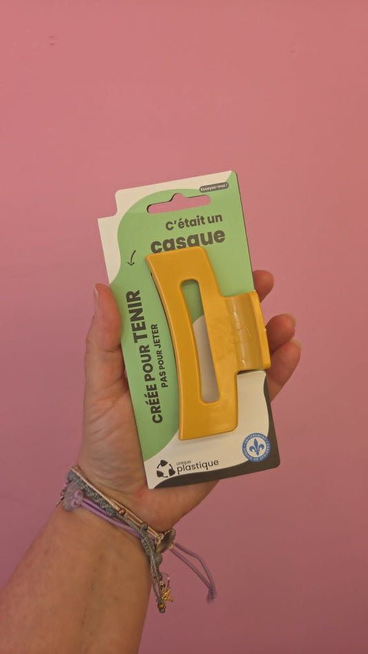 Pince à cheveux citron