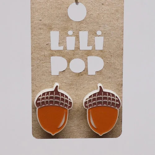 Boucles d'oreilles - Noisettes