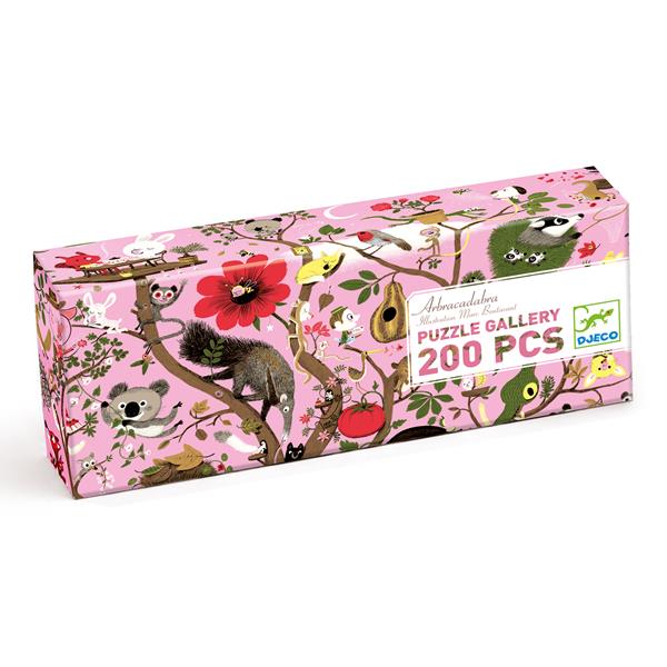 Puzzle gallery / Arbracadabra / 200 pcs -Djeco