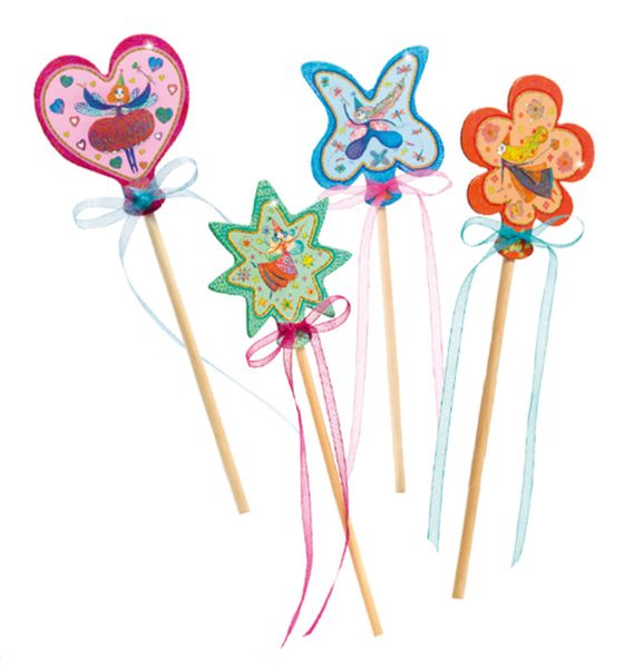 DIY / Baguettes magiques / Petites fées