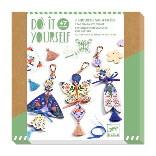 DIY / Butterflies : bijoux de sac