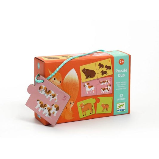 Puzzle duo / Bébés Animaux