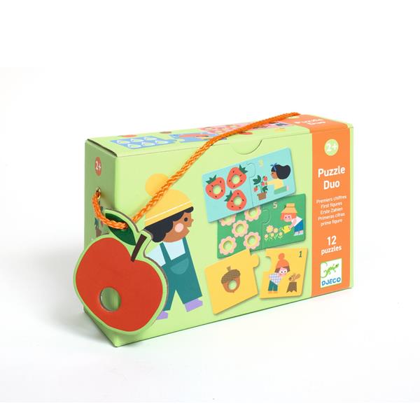 Puzzle Duo / Premiers chiffres - Djeco