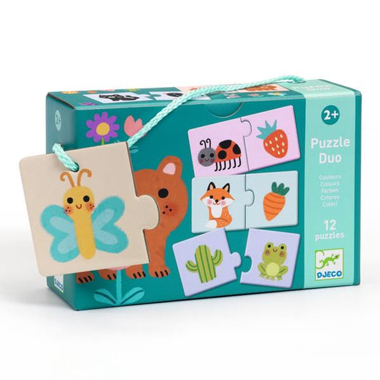 Puzzle Duo / Couleurs - Djeco