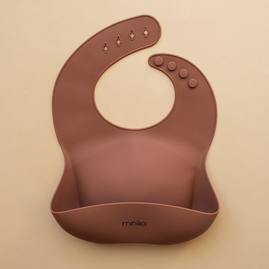 Bavette de silicone Minika