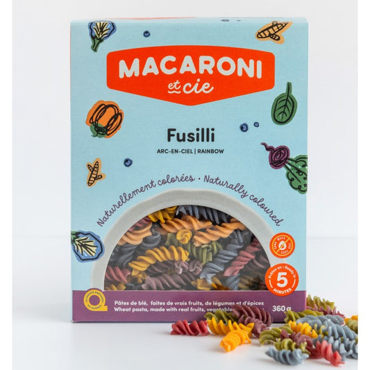 Fusilli Arc-en-ciel