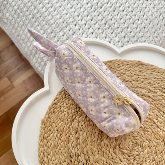 Trousse marguerite lilas
