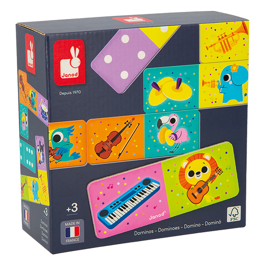 DOMINOS - INSTRUMENTS DE MUSIQUE