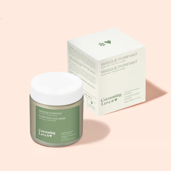 Masque Purifiant - Argile verte & Poudre d'orange