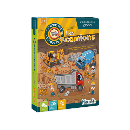 Cherche, trouve et découvre : les camions