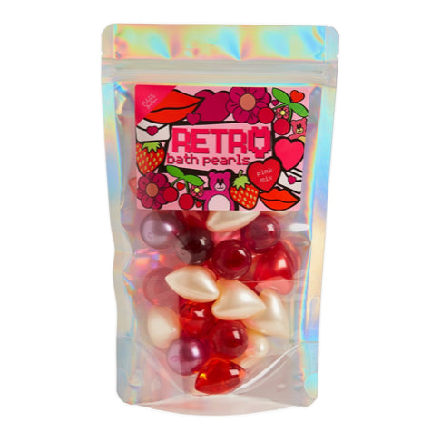 Perles de Bain Rétro Roses