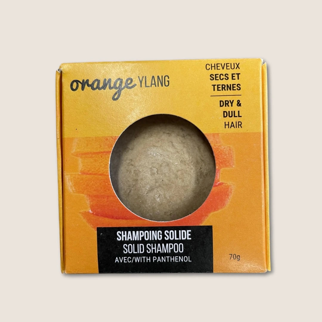 Shampoing solide - Orange et Ylang