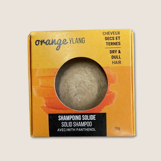 Shampoing solide - Orange et Ylang