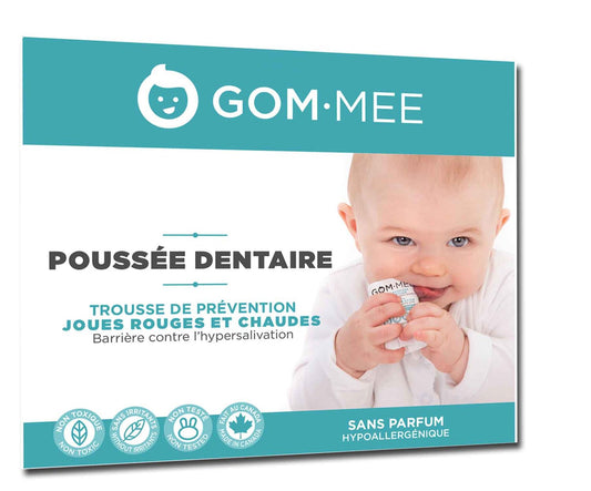 Poussée Dentaire Joues Rouges et Chaudes (panda) | GOMMEE