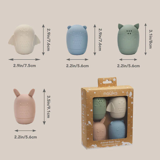 Jouets de bain animaux Noüka Collection Woodland - Woodland